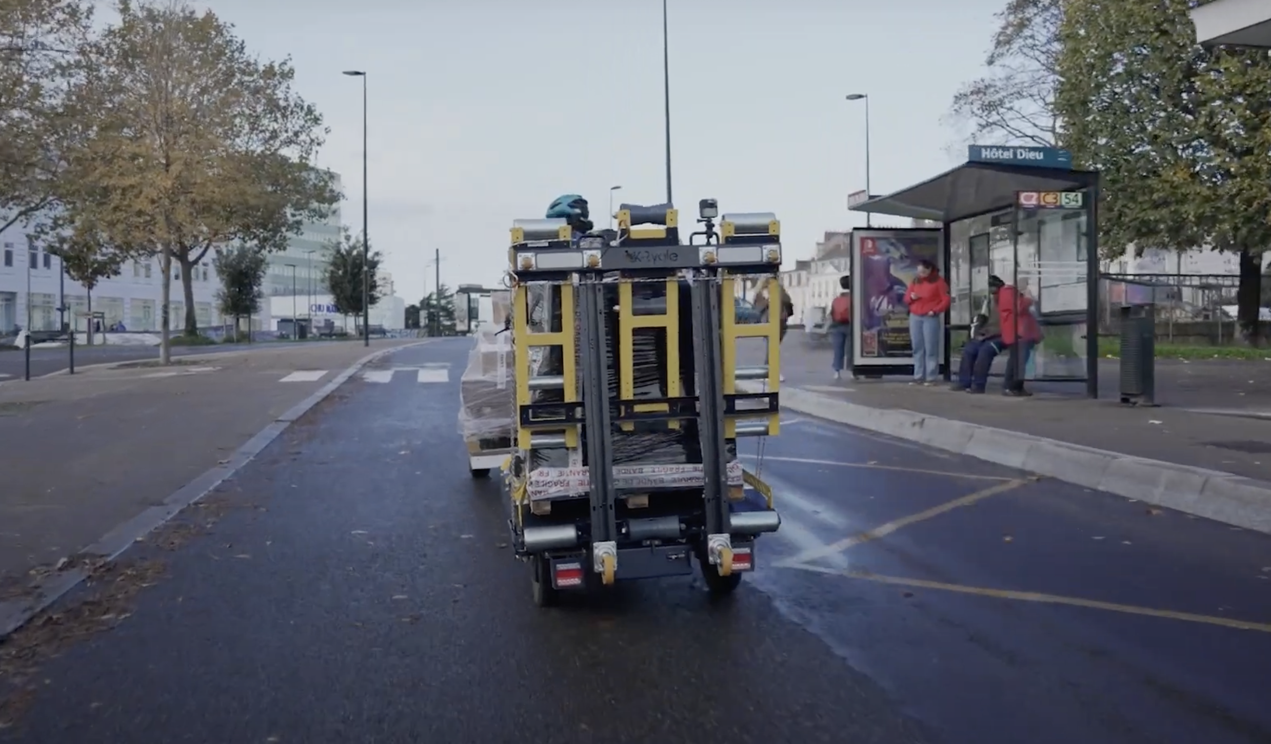 K-Ryole porte palette livraison urbaine